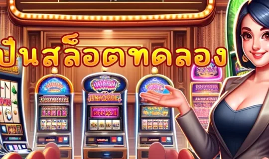 ปั่นสล็อตทดลอง