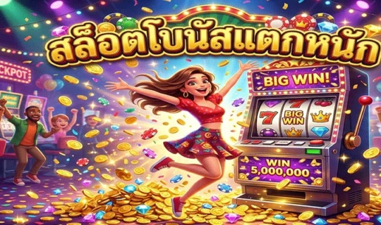 สล็อตโบนัสแตกหนัก