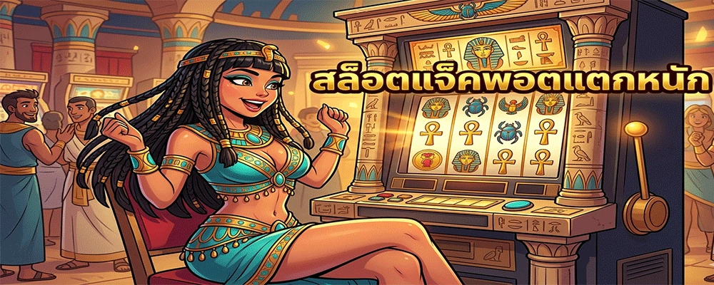 สล็อตแจ็คพอตแตกหนัก