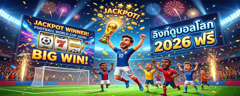 ลิงก์ดูบอลโลก 2026 ฟรี